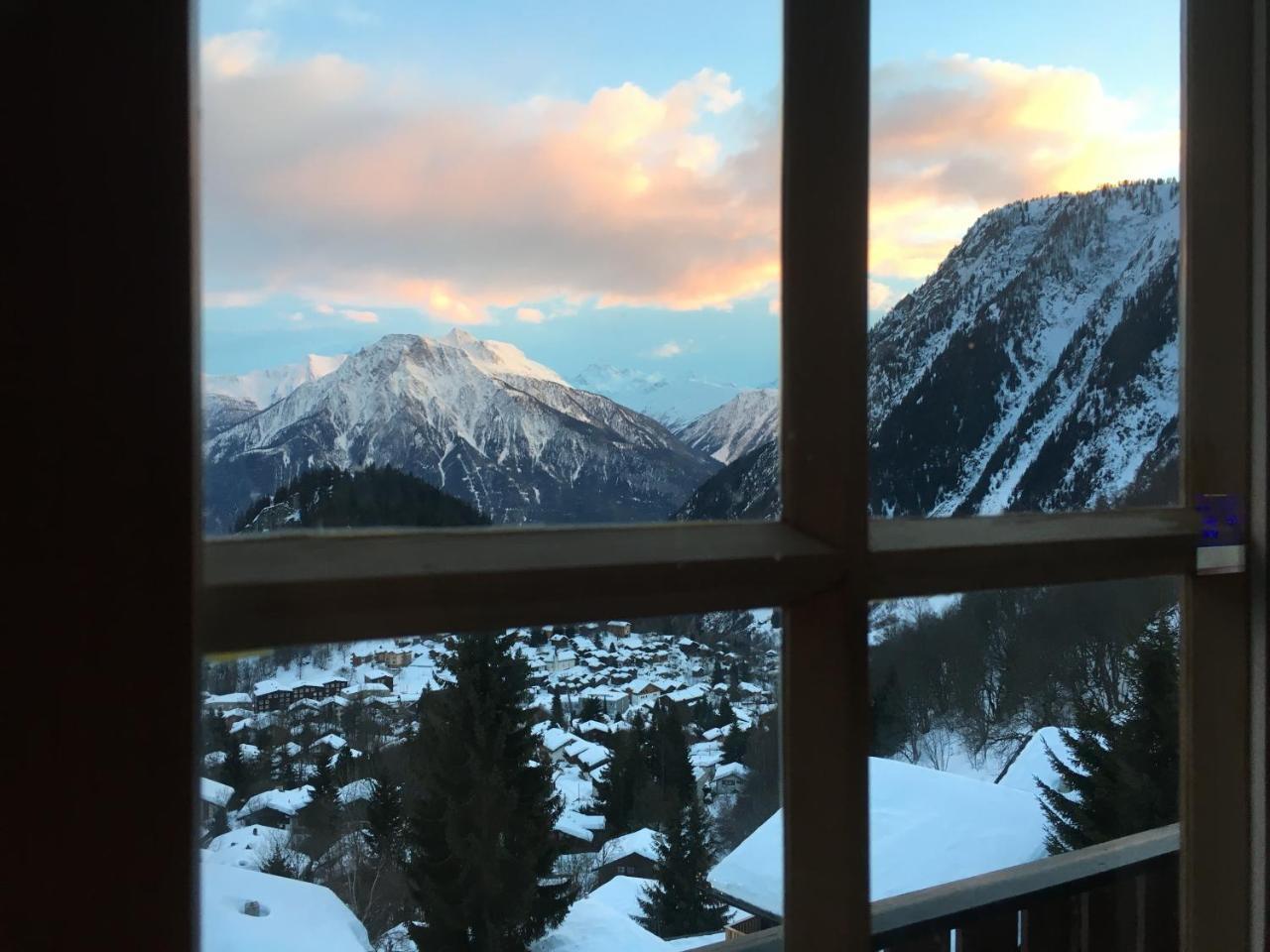 Chalet Ariane Blatten bei Naters Buitenkant foto