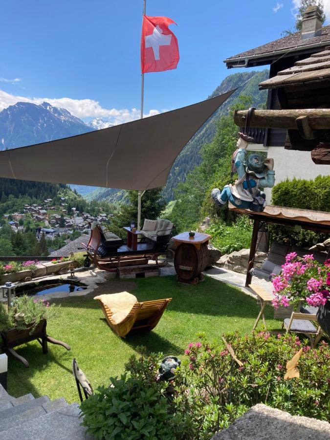 Chalet Ariane Blatten bei Naters Buitenkant foto